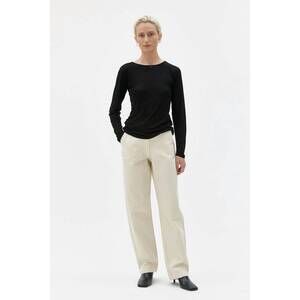 NEW MASKA vola ribbed top in black